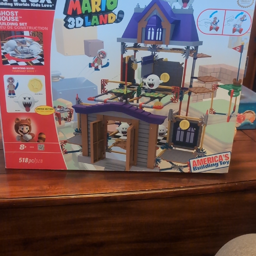 Super Mario 3D Land Ghost House Building Set